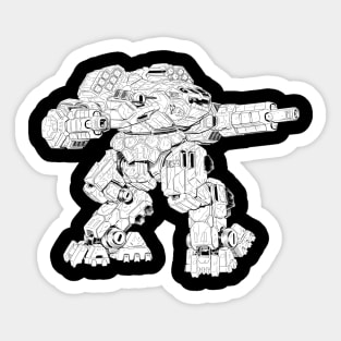 Siorc Wolf Sticker